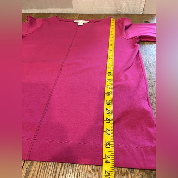 🩷 BIANCA 3/4 Sleeve Fuchsia Top – Siz US 8 - Picture 5 of 8